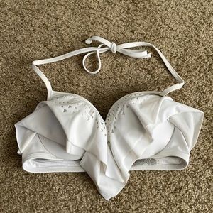 PINK Victoria’s Secret ruffled swim top